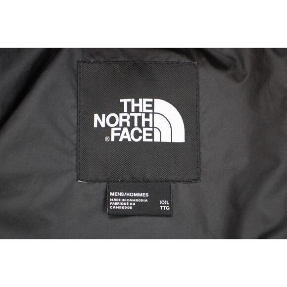 The North Face Jacket Mens 2XL Black Lined Pockets Hooded Full Zip - Picture 6 of 12